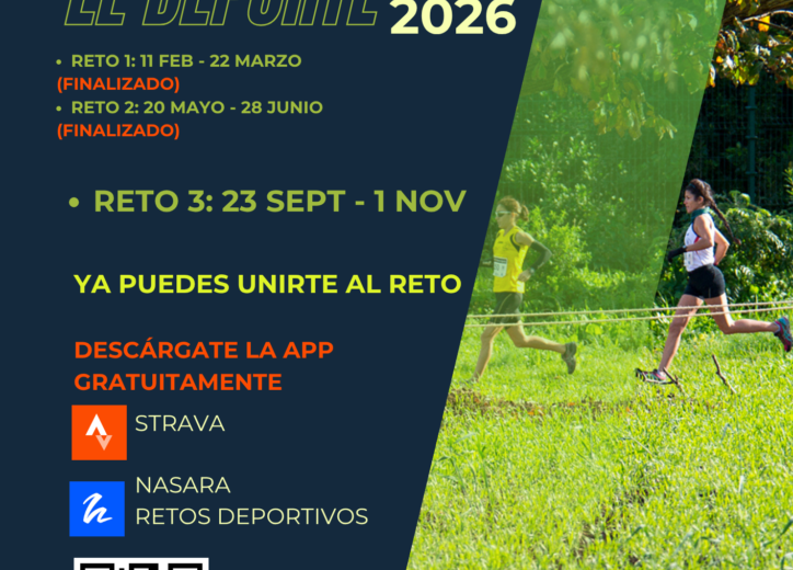 Cartel oficial del reto Tegueste vive el deporte con Nasara